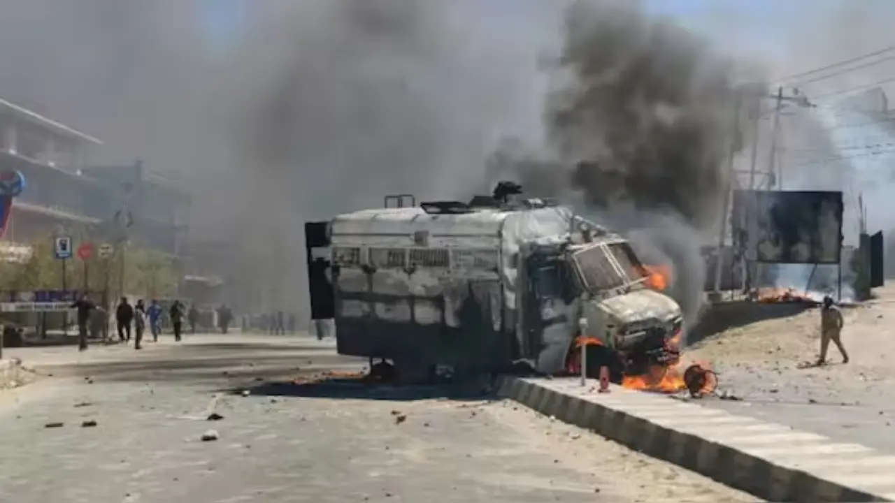 India Imposes Curfew in Ladakh