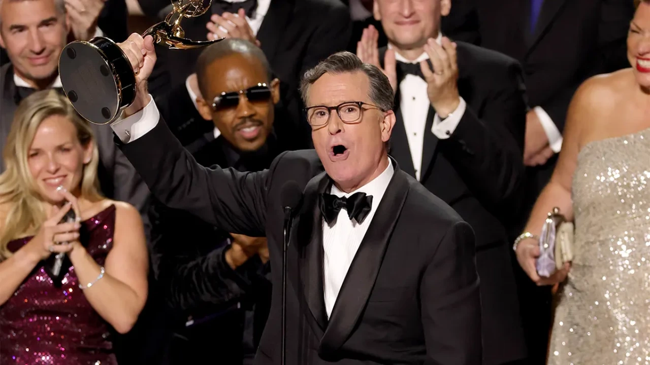 Stephen Colbert Wins Emmy After Show’s Cancellation